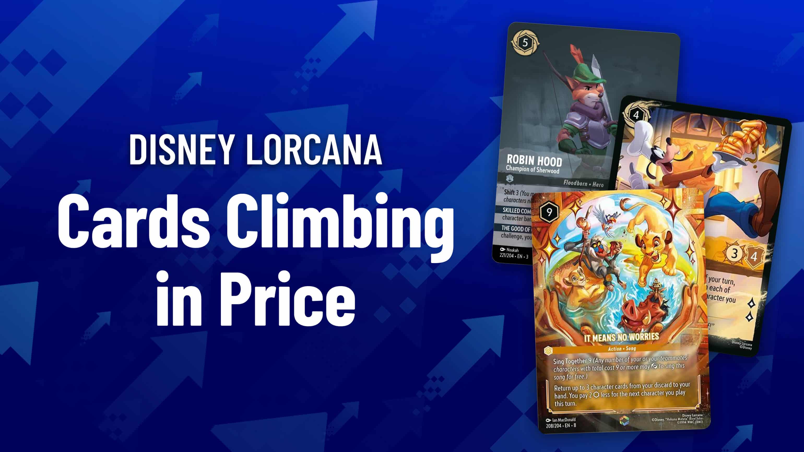 Price Trends: Disney Lorcana Cards Climbing in Price - 07/28/25